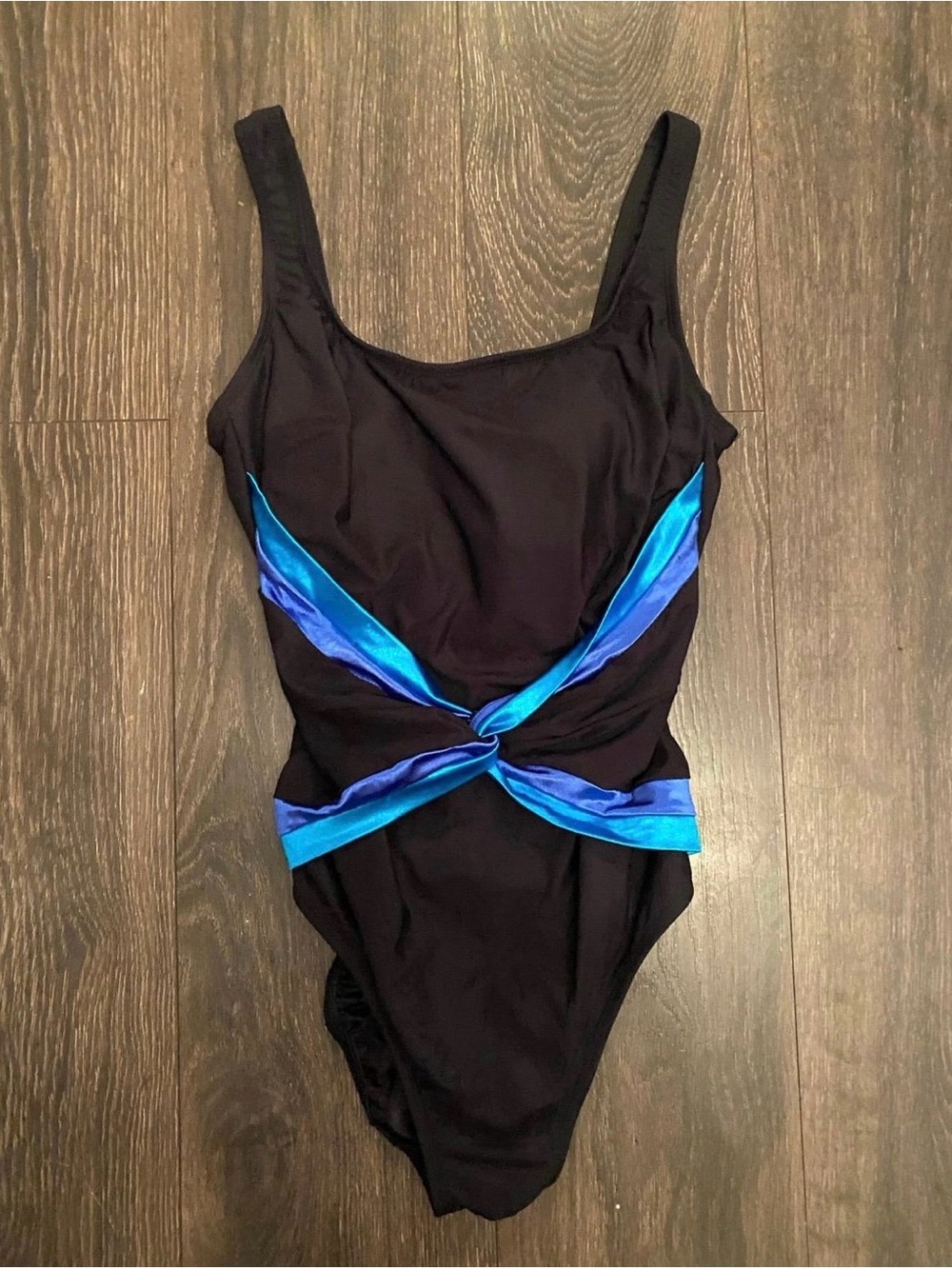 Vintage 90’s longitude black one Piece Swimsuit